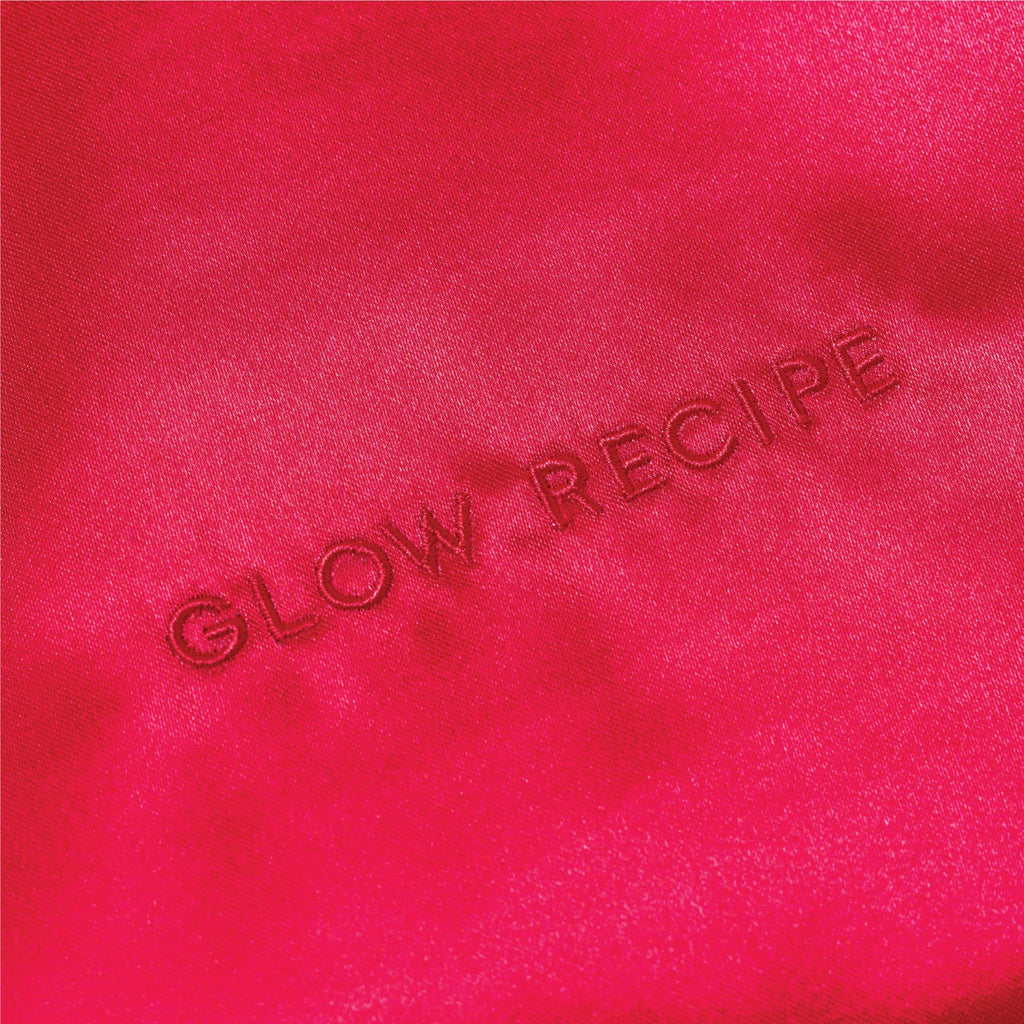 Strawberry Satin Knot Bag