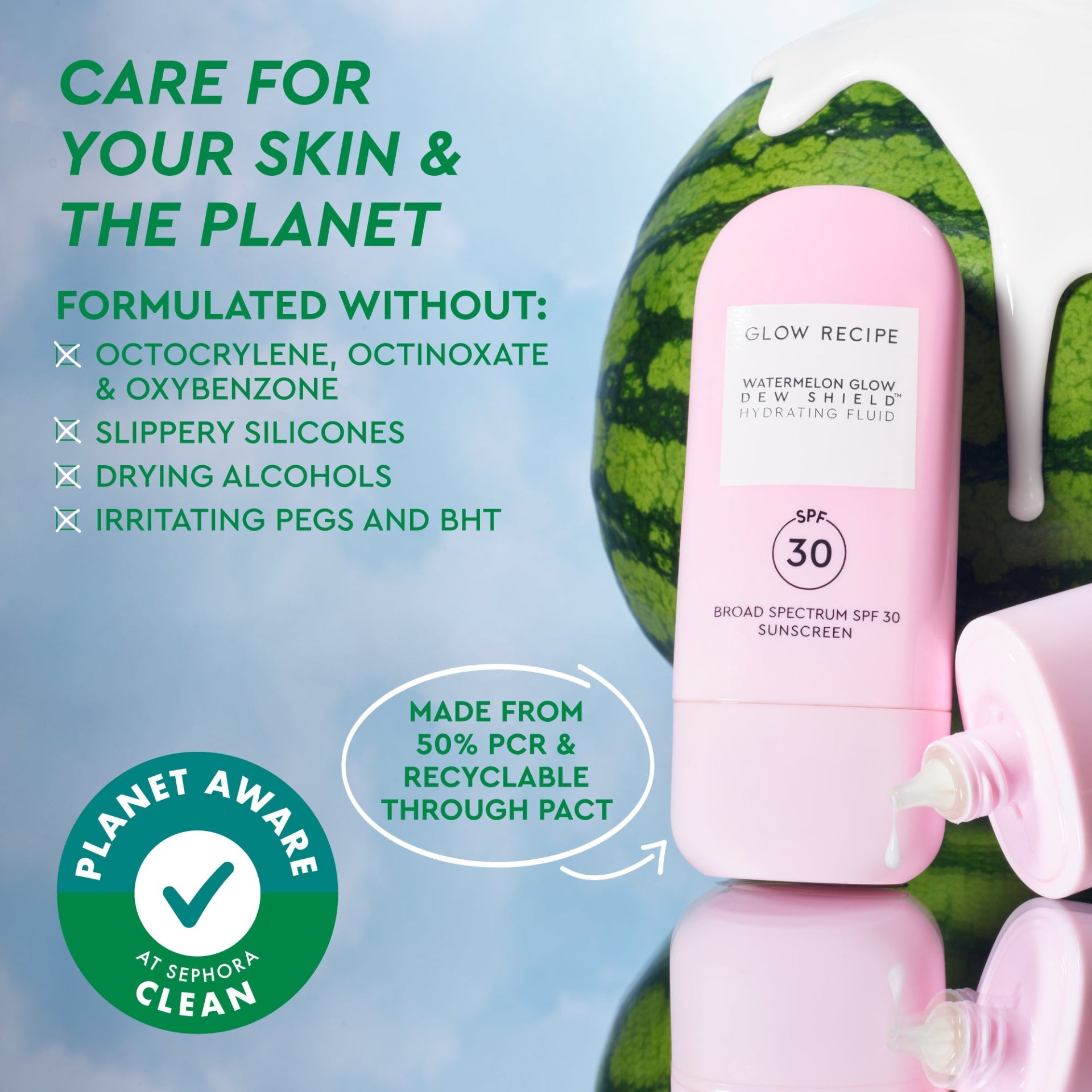 Watermelon Glow Dew Shield SPF 30